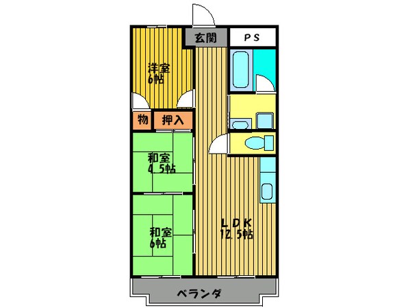 野崎駅前ビルの物件間取画像